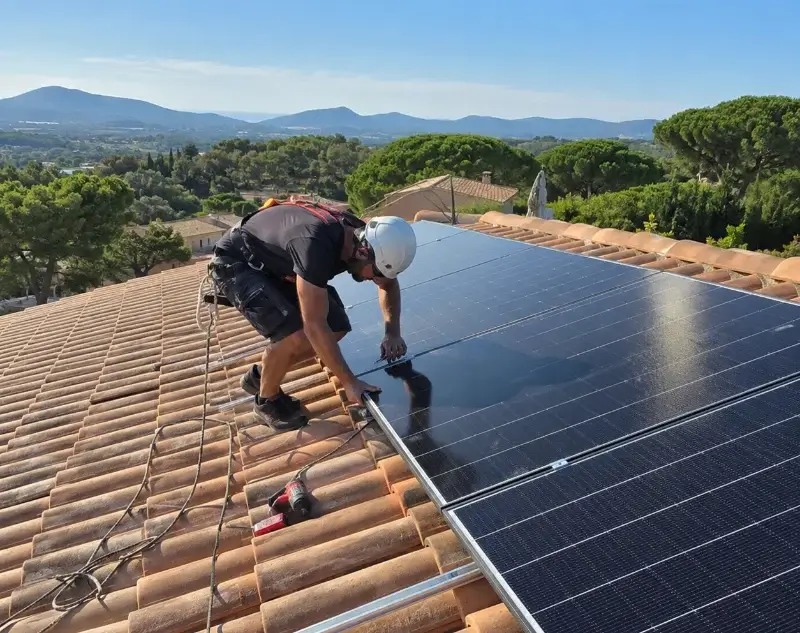Installateur panneaux solaires Auragne — pose photovoltaïque sur toiture